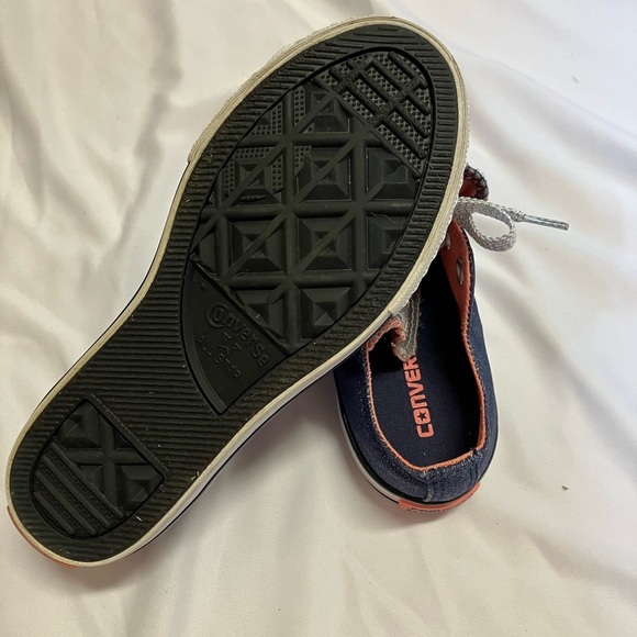 Converse Blue and White Chuck Taylor Sneakers - Picture 11 of 12